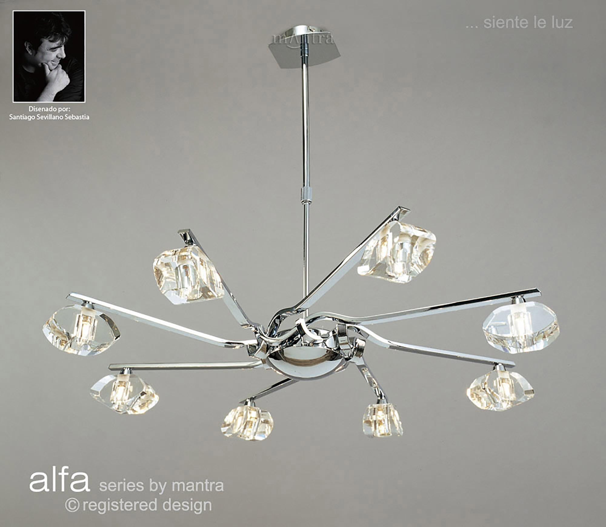 Alfa Ceiling Lights Mantra Multi Arm Fittings